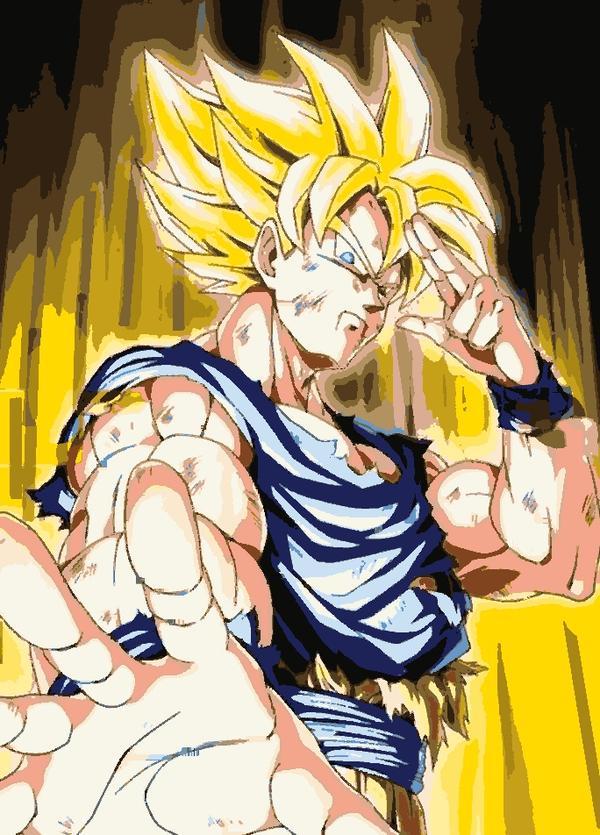 Super Saiyan Power: example finished result