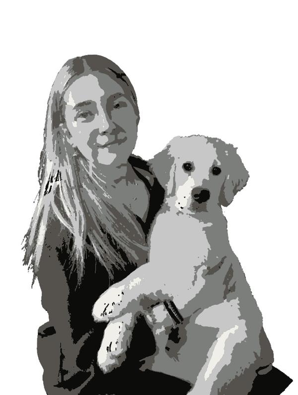 Puppy Love: example finished result