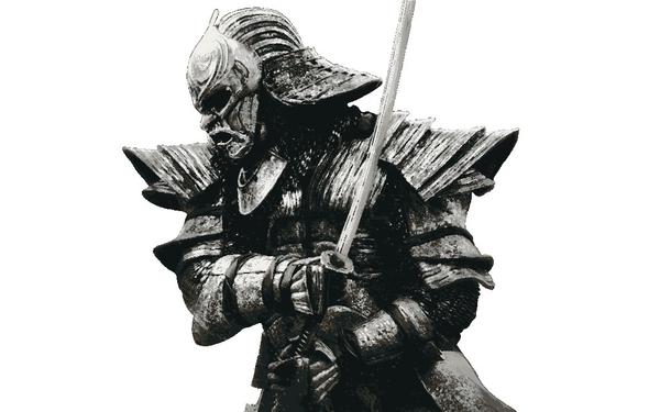 samurai warrior: example finished result