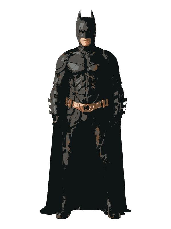 The Dark Knight: example finished result
