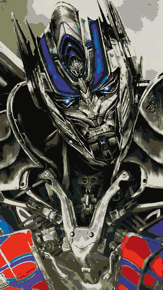 Optimus Prime: example finished result