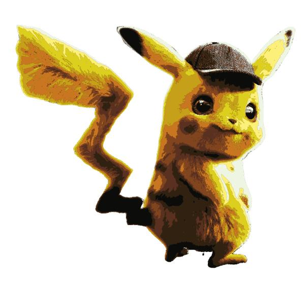 Detective Pikachu: example finished result