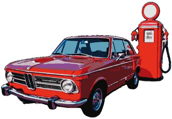 Red Retro Refuel: example finished result
