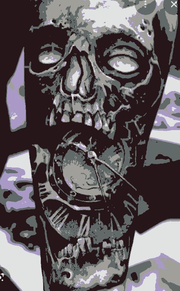 Mortal Clockwork: example finished result