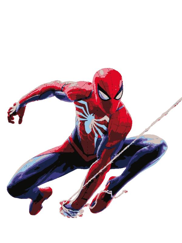 Dynamic Spidey: example finished result